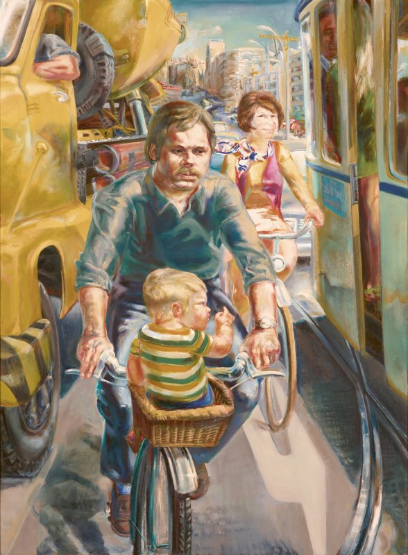 Sighard Gille: Familienbild, 1970, Albertinum / Galerie Neue Meister, Staatliche Kunstsammlungen Dresden<br />© VG Bild-Kunst, Bonn 2020, Foto: Elke Estel / Hans-Peter Klut