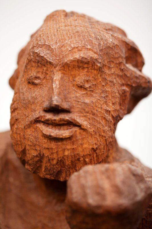 Ernst Barlach: Der Wüstenprediger (Detail), 1912<br />Ernst Barlach Haus; Foto: Andreas Weiss