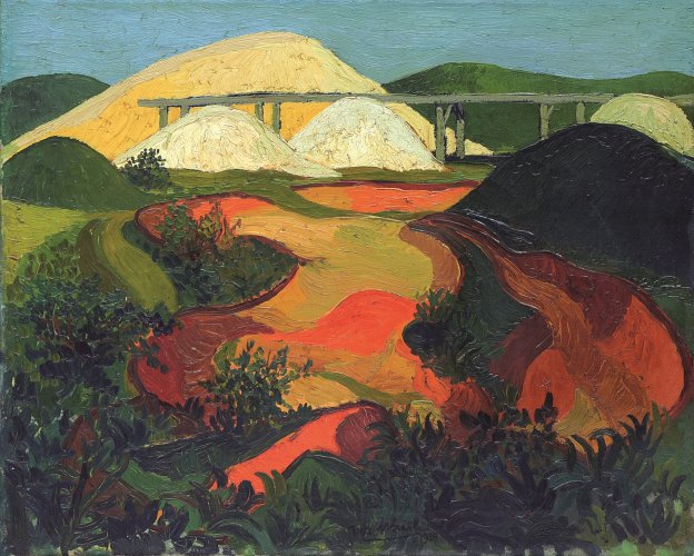 Josef Scharl: Gravel Pit, 1929