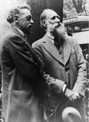 Ernst Barlach und Aristide Maillol in Berlin, 1930