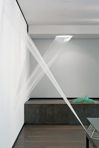Ausstellungsansicht »Isa Melsheimer. Kontrastbedürfnis«, Ernst Barlach Haus 2015
