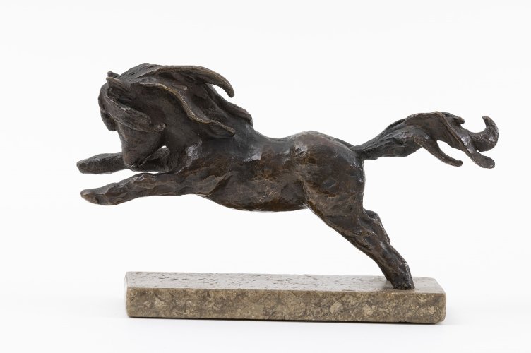 Renée Sintenis: Leaping Shetland Pony, 1933, Kunstsammlung Gera, on permanent loan from the Niescher Collection