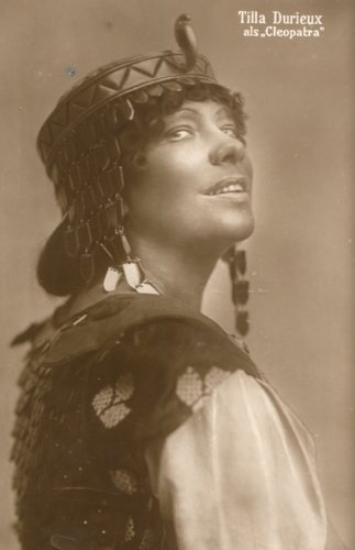 Tilla Durieux als Cleopatra