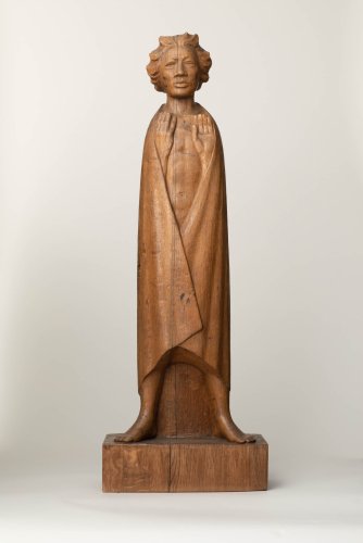 Ernst Barlach: Die Flamme, 1934, Eiche, Ernst Barlach Haus Hamburg