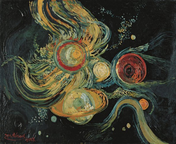 Josef Scharl: Burning Stars, 1933