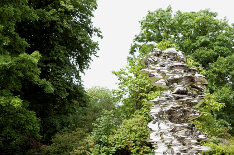 Ausstellungsansicht »Tony Cragg. Against the grain«, Ernst Barlach Haus 2012