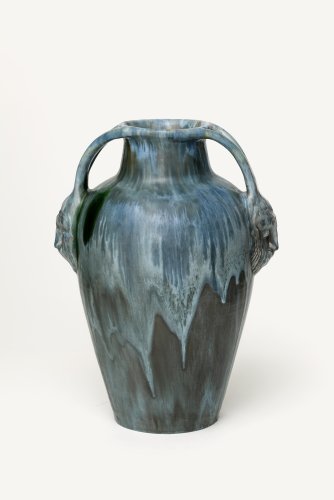 Henkelvase mit Masken VI, um 1903/04