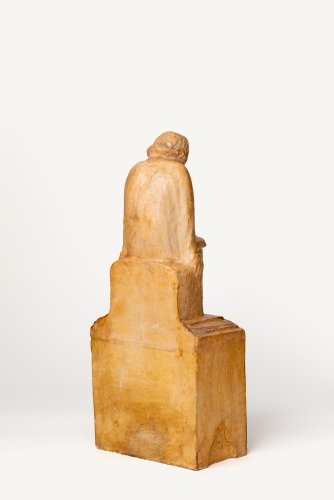 Lesender Klosterschüler (mit Sockel), 1930