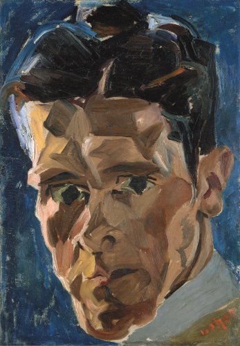 Carl Lohse: Self-portrait, c. 1919