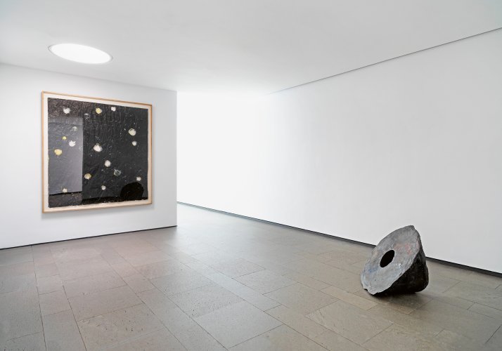 Blick in die Ausstellung »Norbert Prangenberg. Formfreude« im Ernst Barlach Haus Hamburg