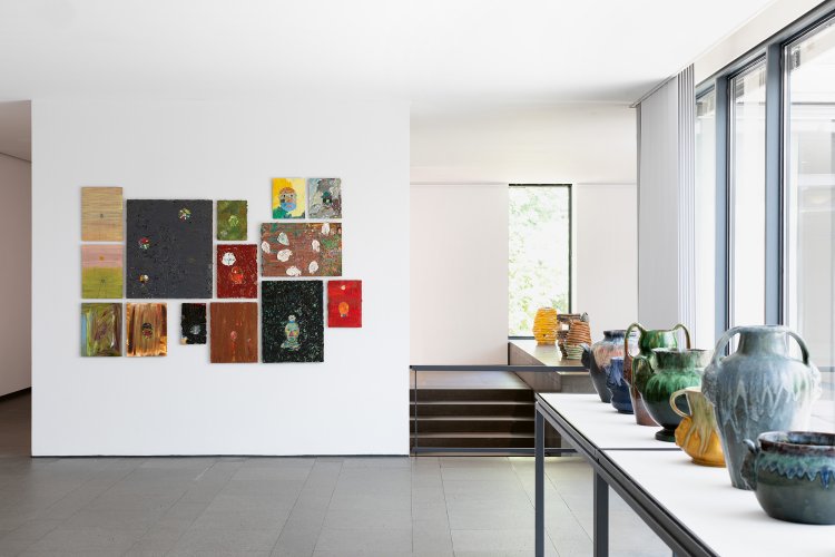 Exhibition view ‛Norbert Prangenberg. Pleasure in Form’, Ernst Barlach Haus Hamburg 