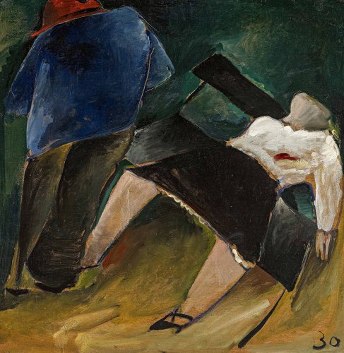 Werner Scholz: Murder, 1930, private collection, Germany 