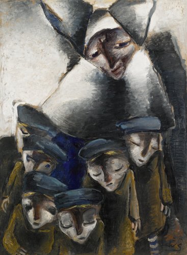 Werner Scholz: The Orphans, 1932, private collection, Germany