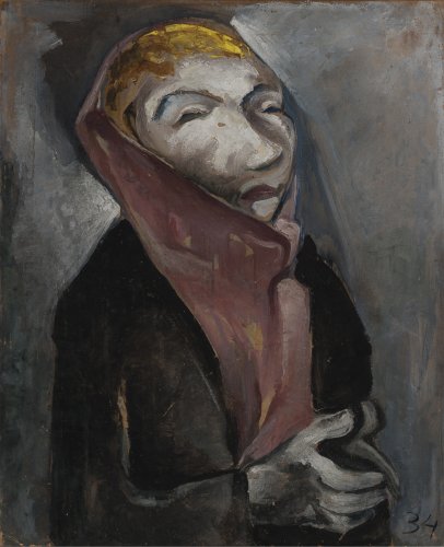 Werner Scholz: Bittende Frau, 1934, Privatsammlung
