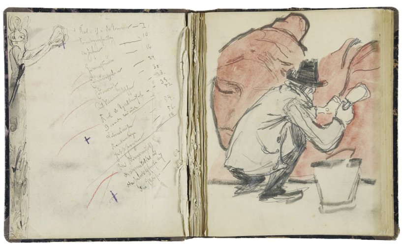 Ernst Barlach: Sketchbook, Ernst Barlach Stiftung Güstrow