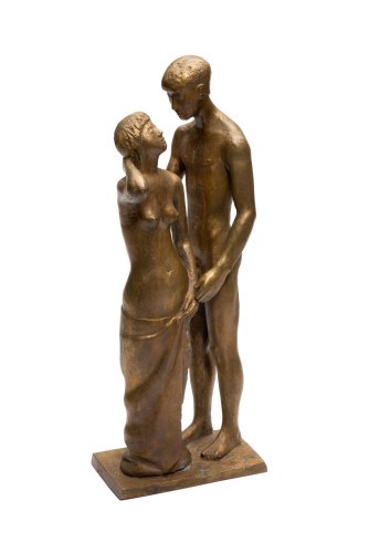 Gerhard Marcks: Junges Paar, 1967, Bronze, Sammlung Ernst-Joachim Sorst, Hannover