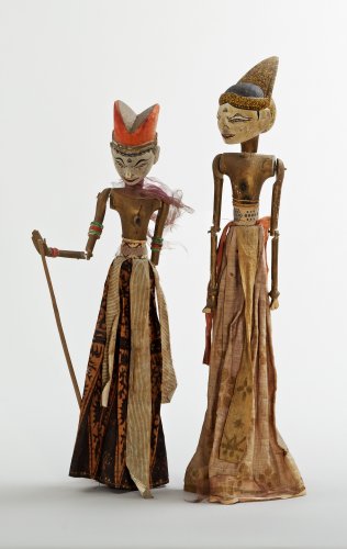 Wajang figures from the collection of Emil Nolde, Nolde Stiftung Seebüll
